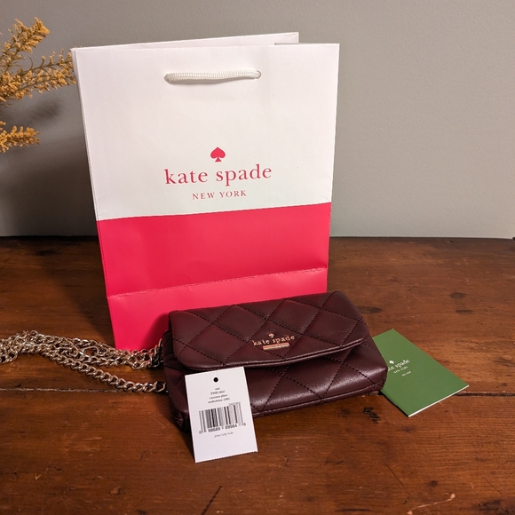 Kate Spade Emerson Clutch in Mulled Wine - Picture 5 of 6